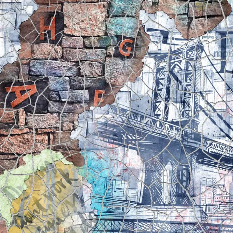 Ceramo Murals Silver