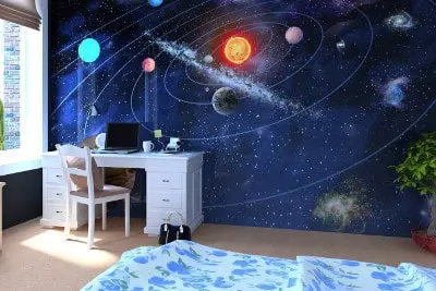 Frescoes in the children's room